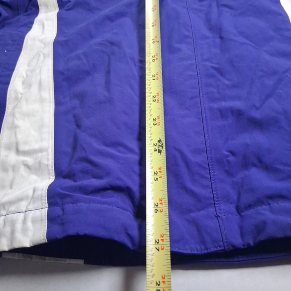 The North Face Hyvent Size Large Womens Hooded Zip Nylon Jacket Purple - Picture 4 of 9